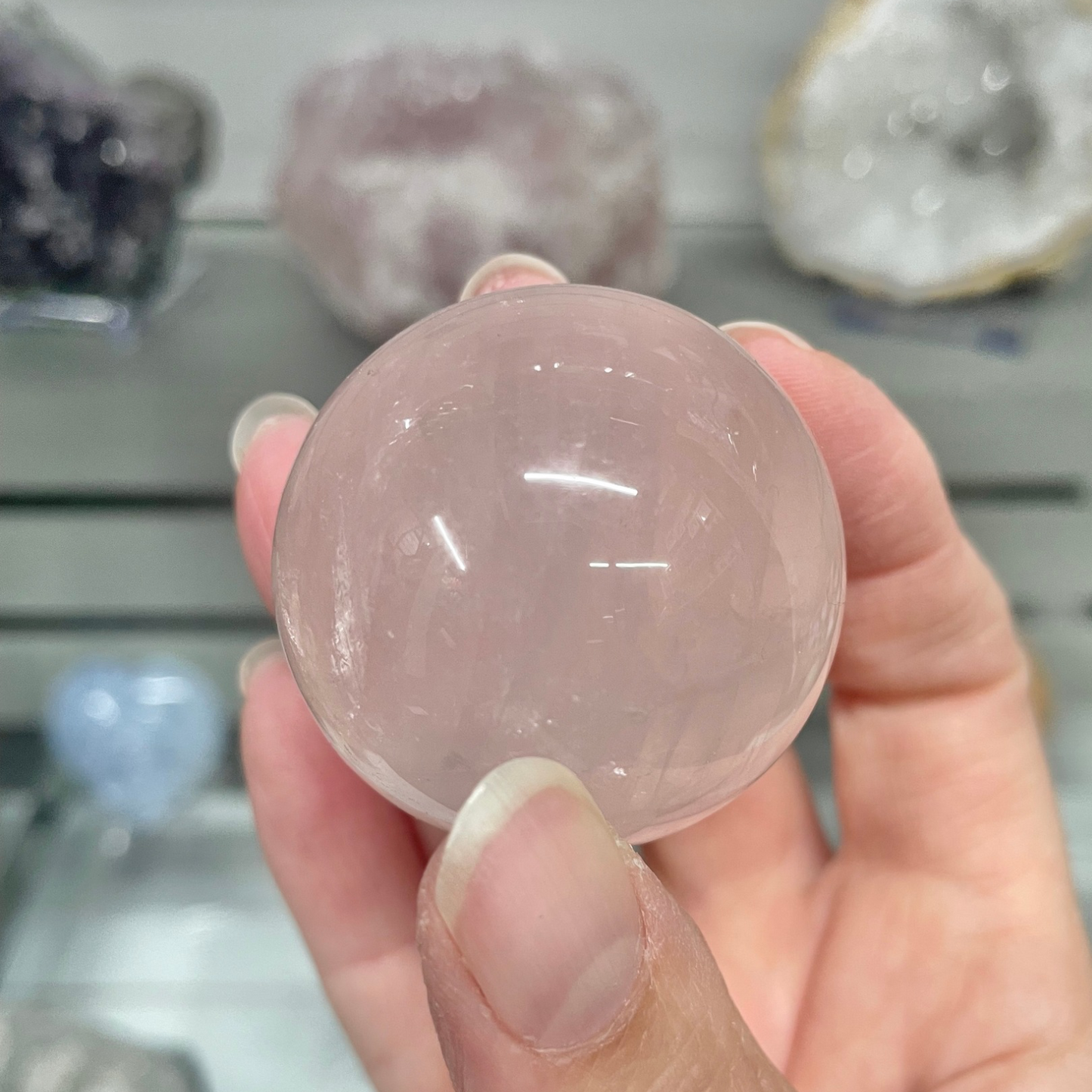 Rose Quartz Sphere