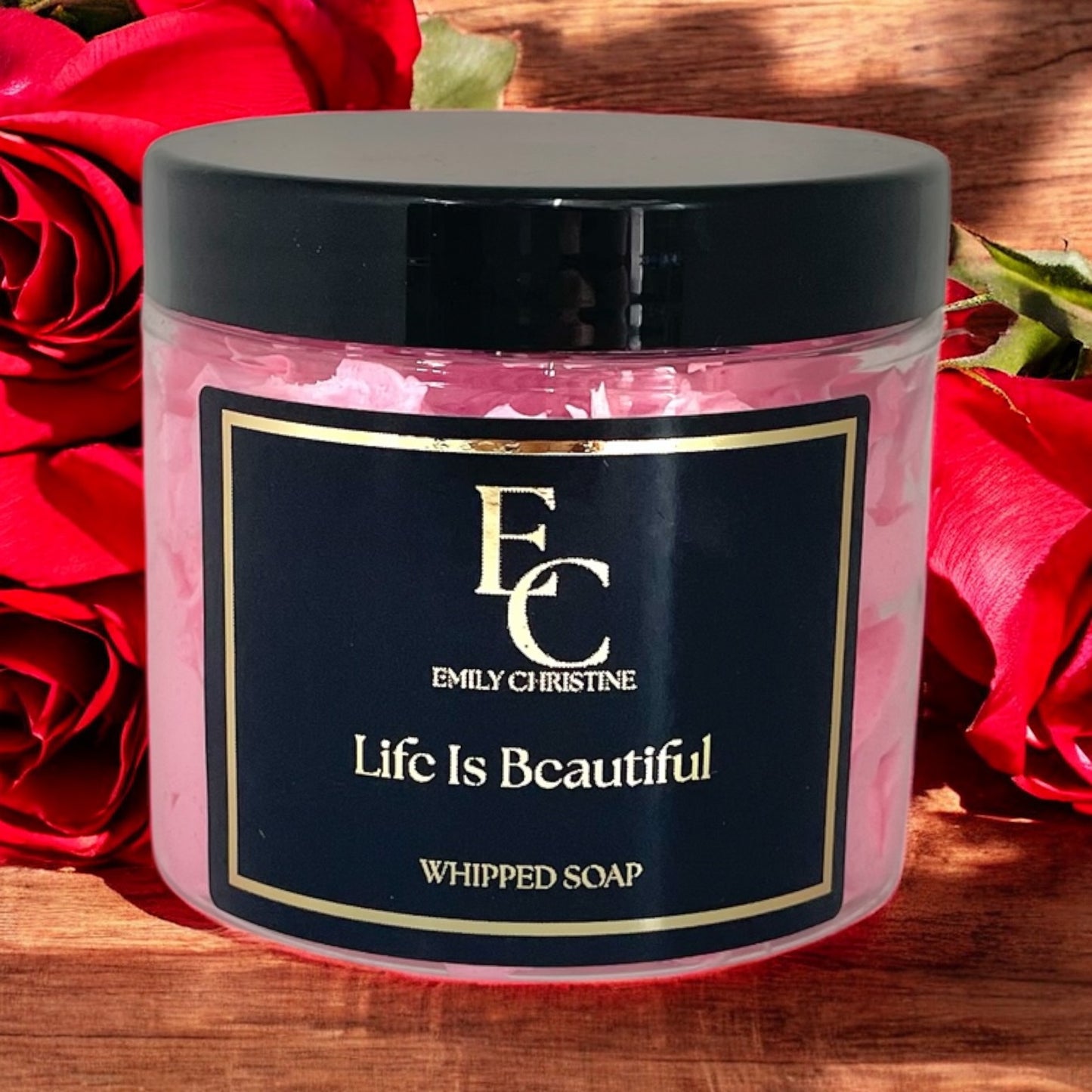 Life Is Beautiful Whipped Soap
