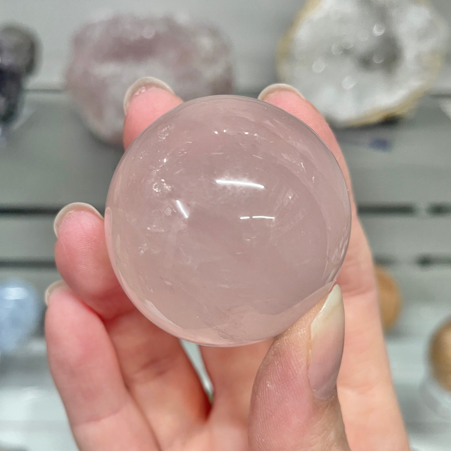 Rose Quartz Sphere