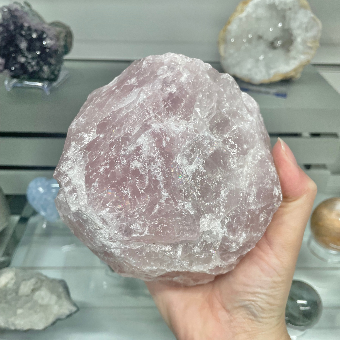 Rose Quartz Raw Chunk 2