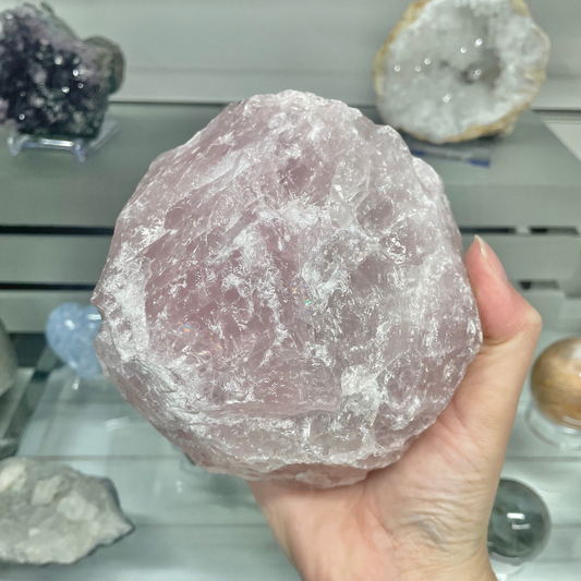 Rose Quartz Raw Chunk 2