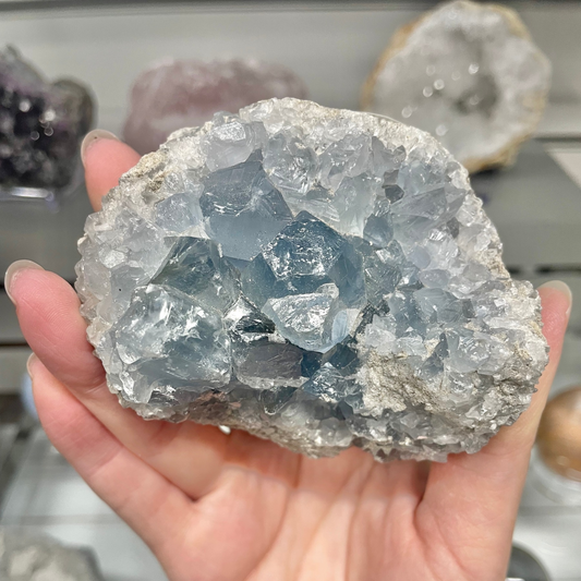 Celestite Cluster
