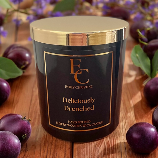Deliciously Drenched Candle