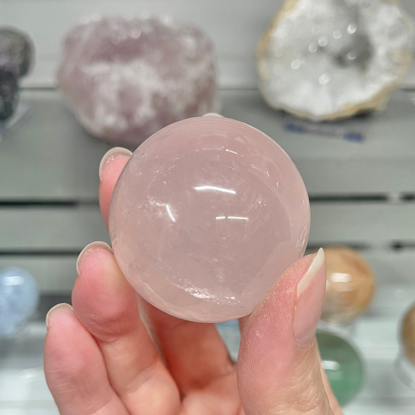 Rose Quartz Sphere