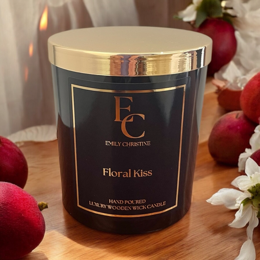 Floral Kiss Candle