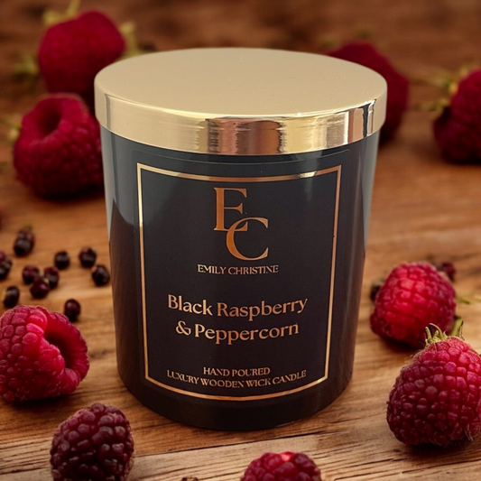 Black Raspberry & Peppercorn Candle