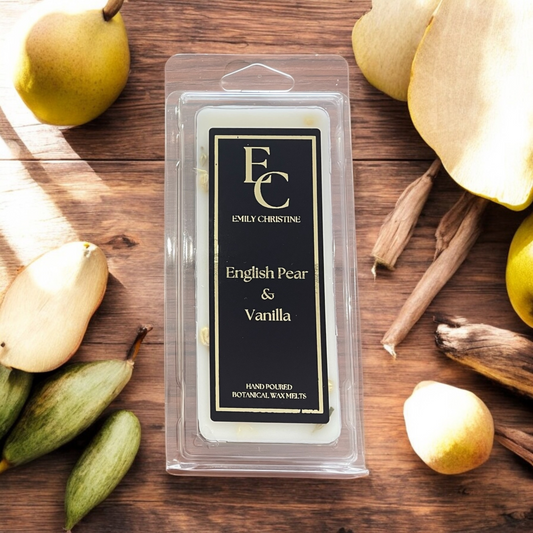 English Pear & Vanilla Botanical Wax Melts