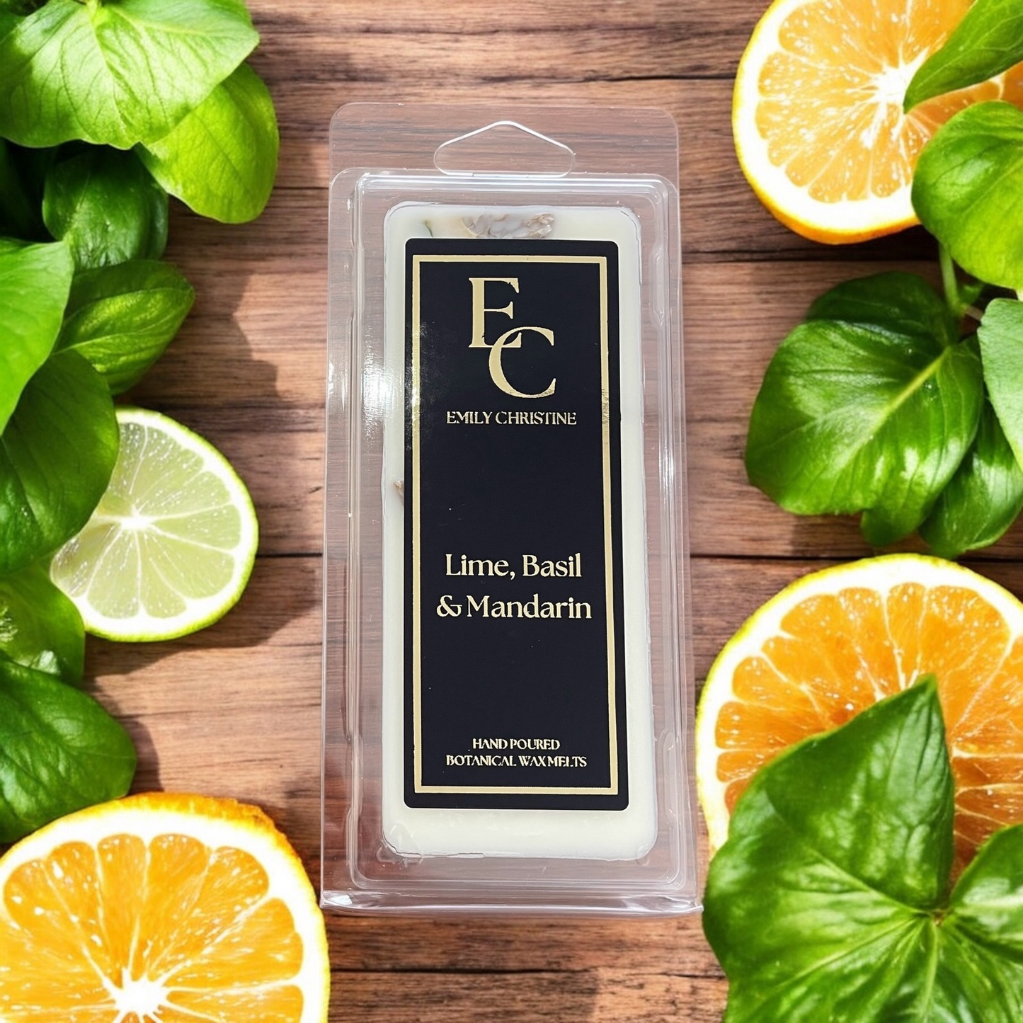 Lime, Basil & Mandarin Botanical Wax Melts