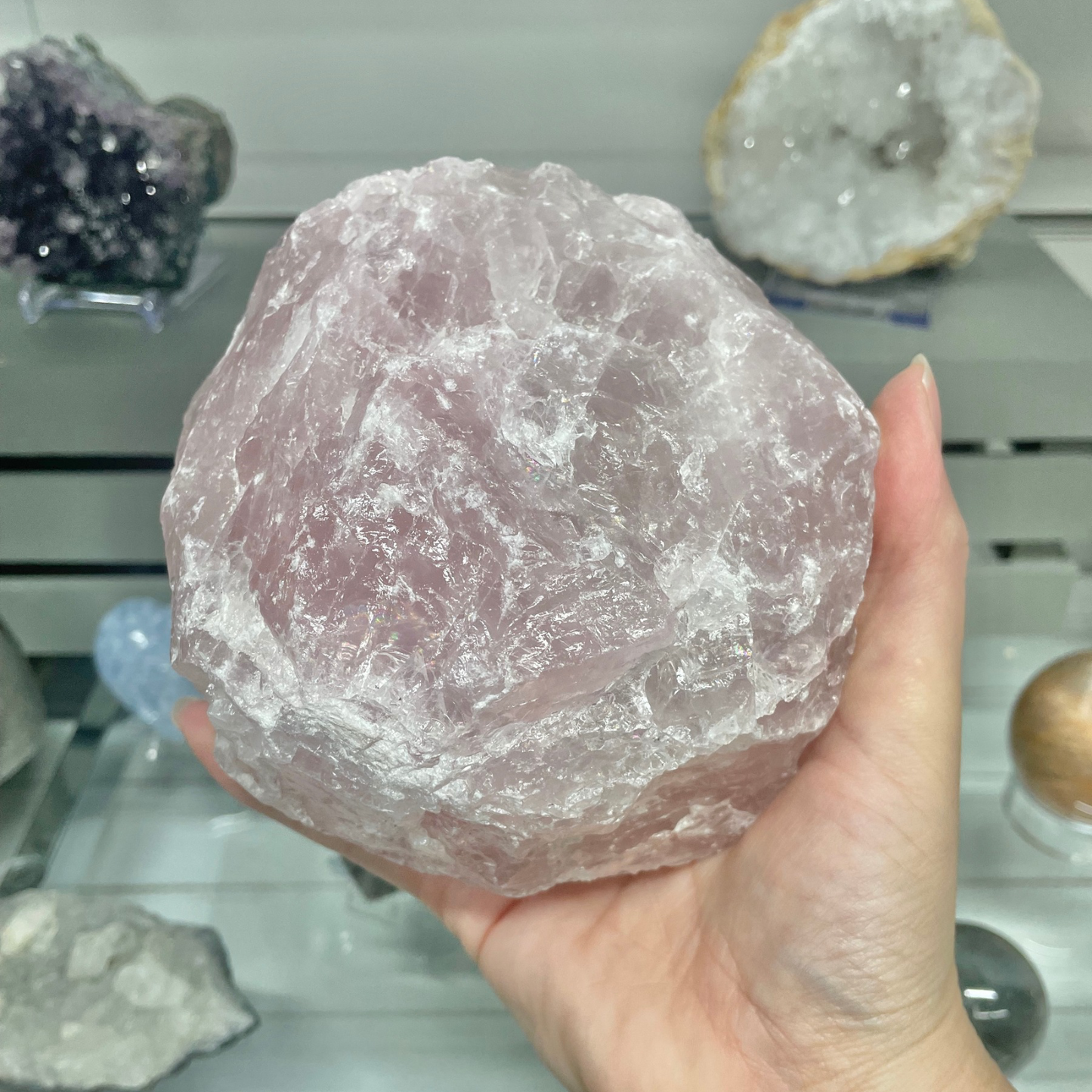 Rose Quartz Raw Chunk 2
