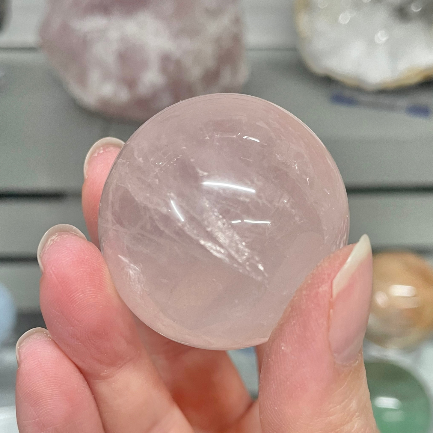 Rose Quartz Sphere