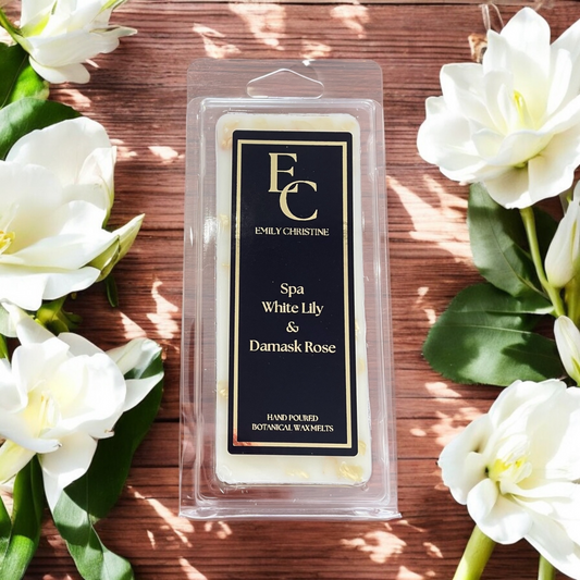 Spa White Lily & Damask Rose Botanical Wax Melts *LIMITED EDITION*
