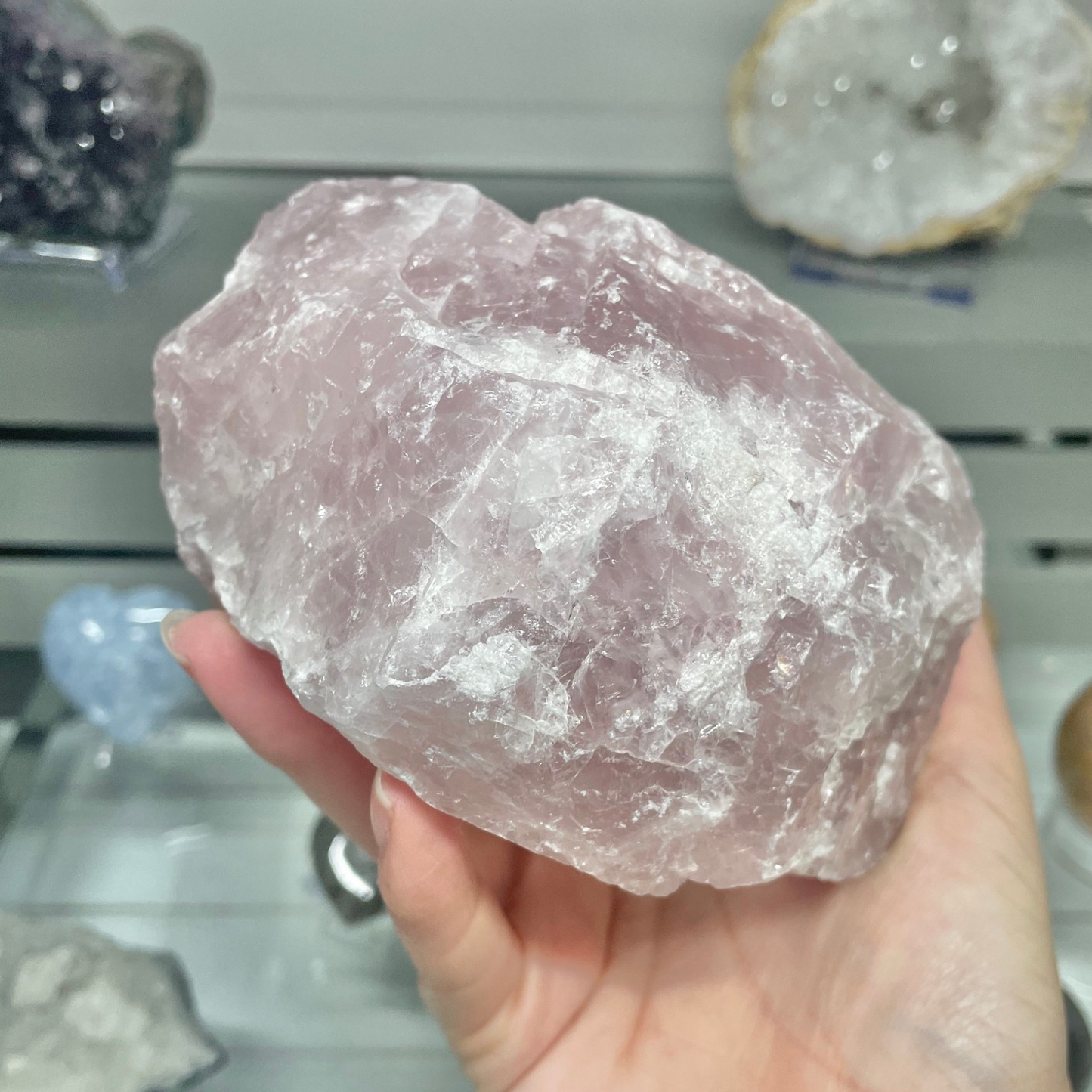 Rose Quartz Raw Chunk 2
