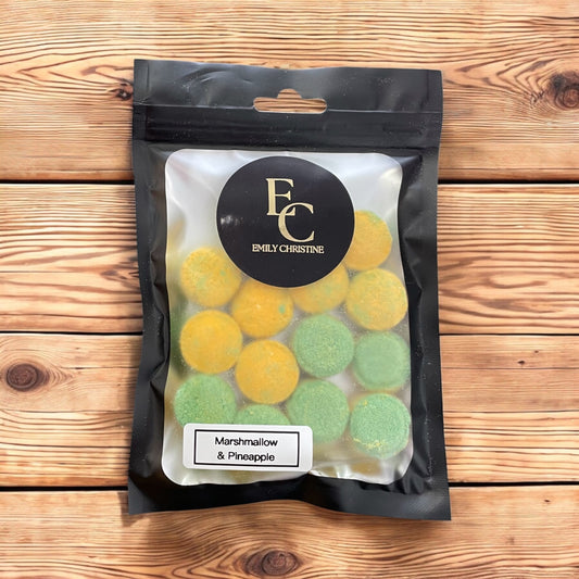 Marshmallow & Pineapple Mini Bath Bombs
