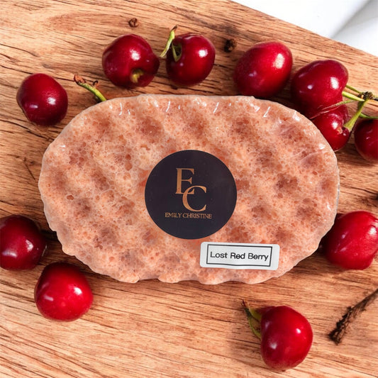 Lost Red Berry Exfoliating Soap Sponge