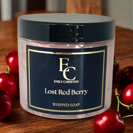 Lost Red Berry Whipped Soap